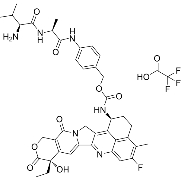 Val-Ala-PABC-Exatecan trifluoroacetate 2928571-45-1